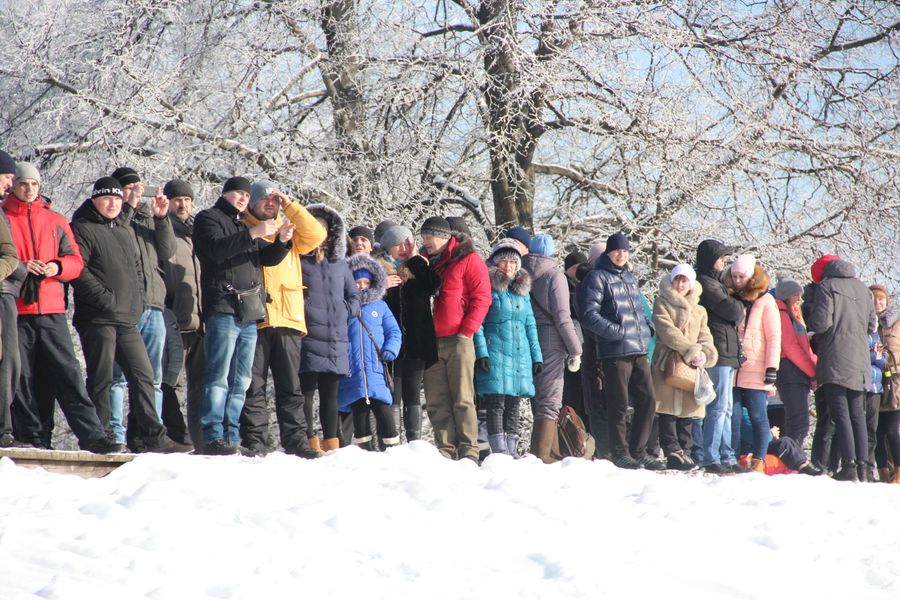 В Великих Луках реконструировали подвиг Александра Матросова (12+)(ФОТО)