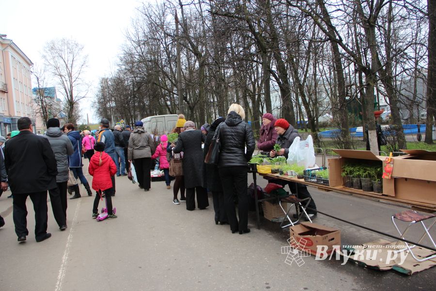 В Великих Луках проходит Весенняя ярмарка