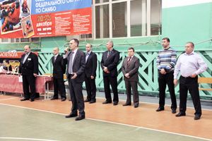 Открытие Чемпионата и Первенства СЗФО по самбо