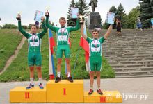 В Великих Луках состоялось награждение победителей Всероссийских соревнований по велоспорту (фото)