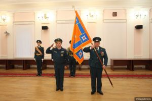 У спасателей Псковской области появилось собственное знамя (фото)