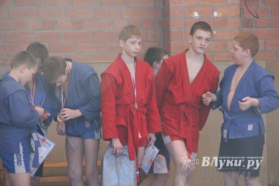 состоялось Открытое первенство города Великие Луки по борьбе самбо