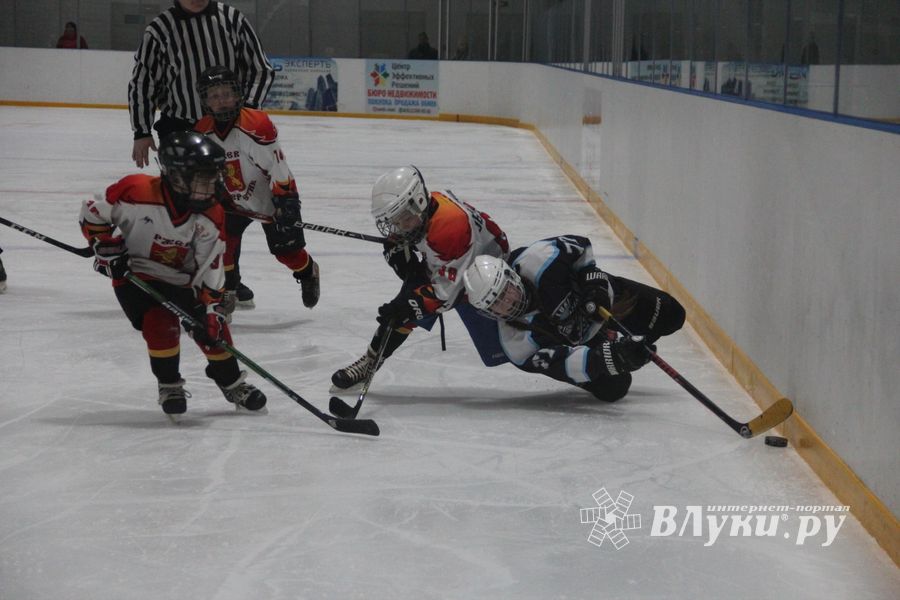 Товарищескике хоккейные игры между детскими командами прошли в Великих Луках (ФОТО)
