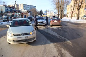 ДТП возле великолукского автовокзала (ФОТО)