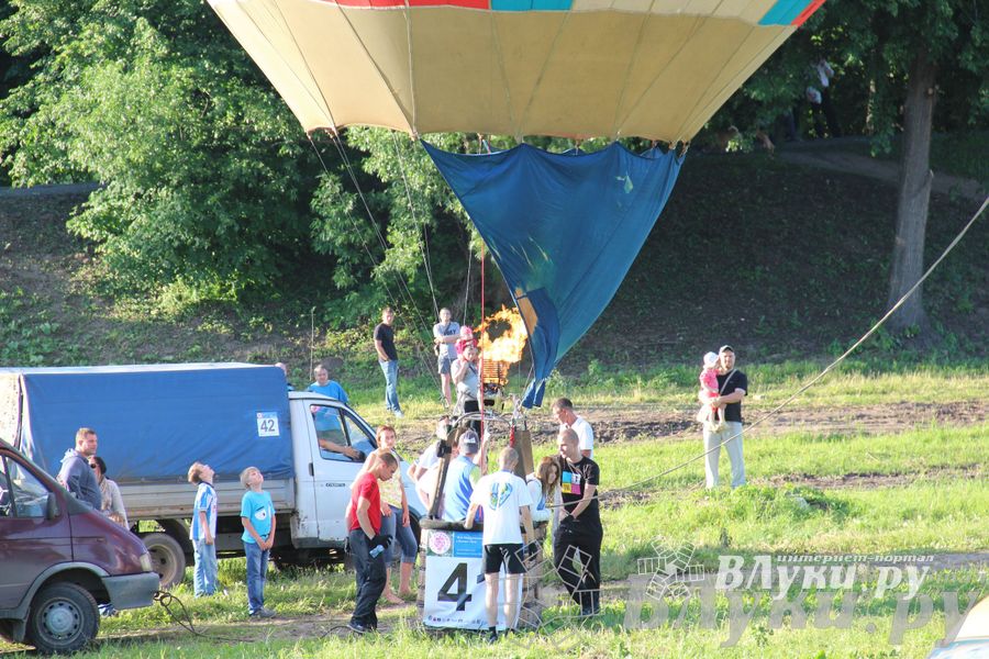 Воздухоплавание: полет 12 июня, вечер