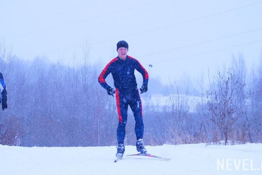 В Невеле прошли открытые соревнования по лыжным гонкам (фото)