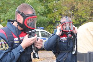 В Великих Луках тушили поезд (ФОТО)