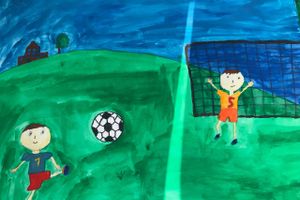 Великолукская школа №13 стала лучше по организации массовой недели футбола в регионе (ФОТО)