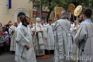 Крестный ход в честь Престольного праздника Вознесения Христова