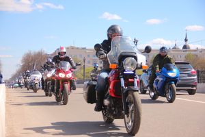 В Великих Луках открыли мотосезон - 2017 (ФОТО)