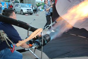 22-я Международная встреча воздухоплавателей завершилась традиционным ночным свечением аэростатов (ФОТО)