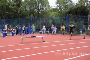 Открытие физкультурно-оздоровительного комплекса в Великих Луках (фото)