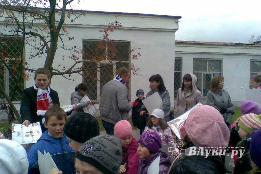 Детям показали пожар