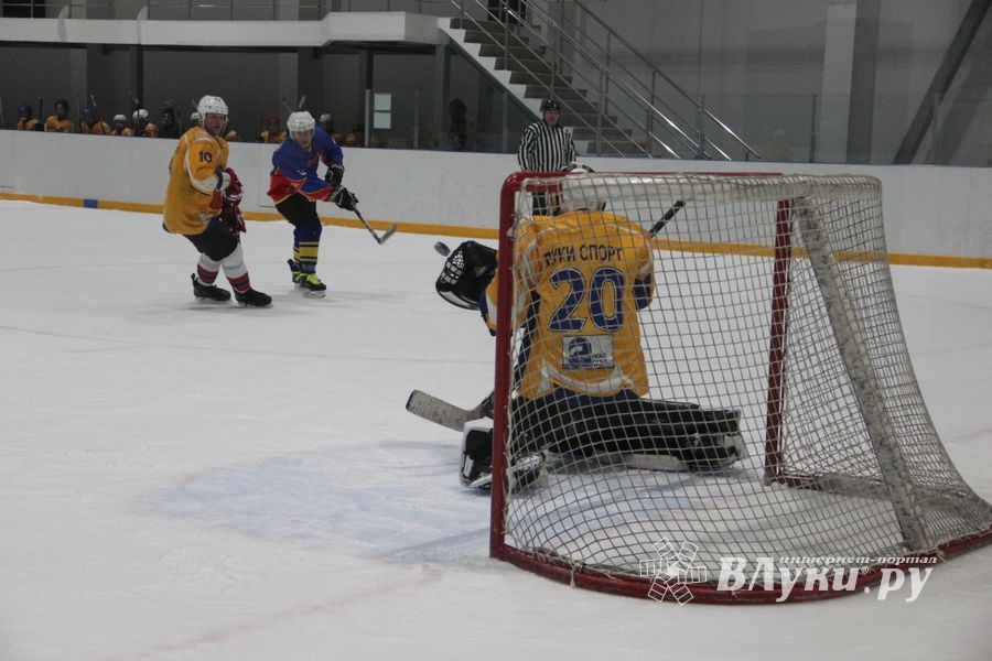 Великолукские хоккейные клубы провели матч в рамках чемпионата города (ФОТО)