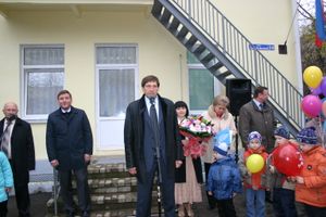 Губернатор области принял участие в торжественной церемонии открытия нового детского сада (ФОТО)