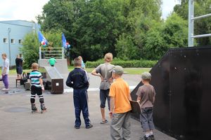 Открытие скейт-парка