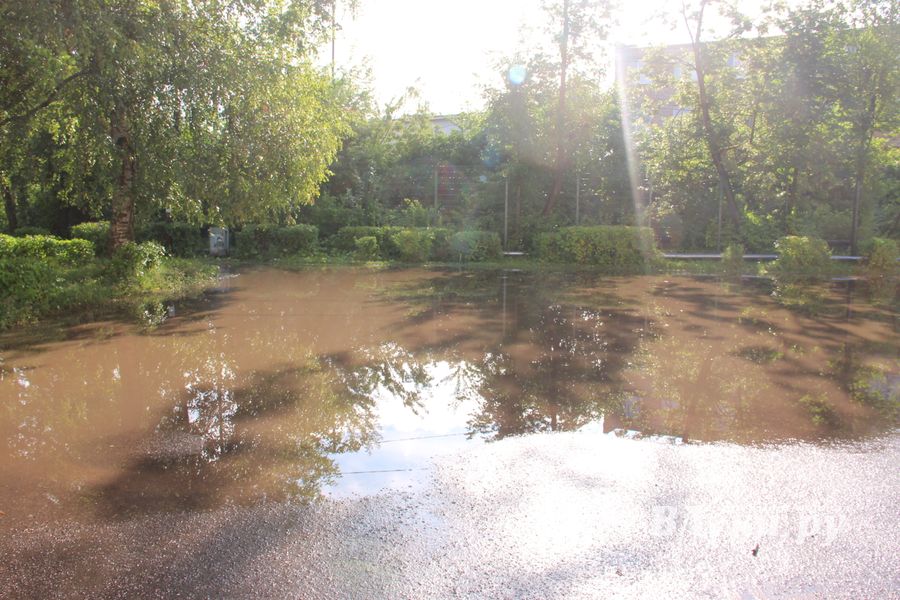 И плывем, и плаваем – Великие Луки после ливня (ФОТО)