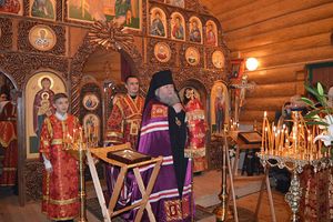 В Великолукском районе состоялось освящение храма святой мученицы Параскевы Пятницы (фото)