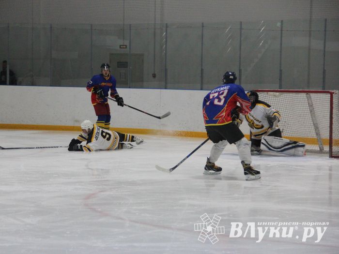 Великолукские хоккеисты одержали победу на домашнем льду (ФОТО)