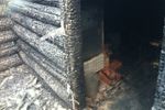 Неправильная эксплуатация печи стала причиной пожара в бане (фото)