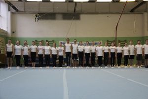 В Великих Луках проходят соревнования по гимнастике (ФОТО)