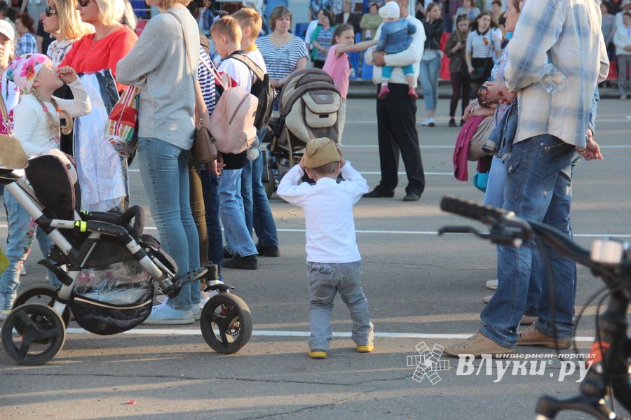 Праздничный салют в честь Дня Победы был дан в Великих Луках (ФОТО)
