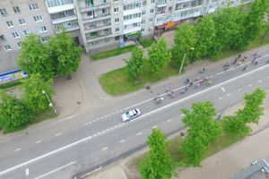 За «Велопарадом» в Великих Луках следили с воздуха (ФОТО)