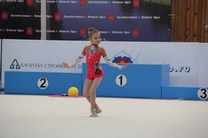 ​В Великих Луках прошли соревнования по художественной гимнастике (ФОТО)
