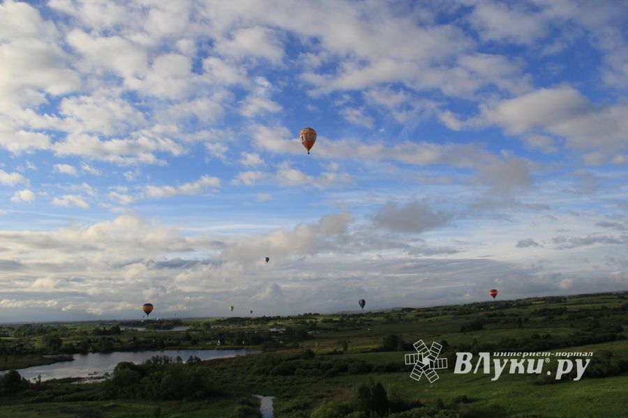 Спортивный полет над Великими Луками (ФОТО)
