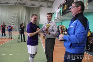 Команда Великолукского района стала чемпионом области по мини-футболу (фото)