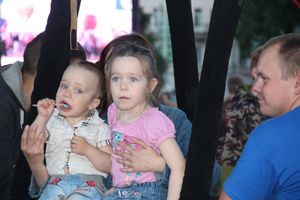 22-я Международная встреча воздухоплавателей завершилась традиционным ночным свечением аэростатов (ФОТО)