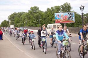 В Великих Луках прошёл Всероссийский велопарад (ФОТО)