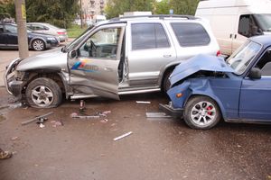 ДТП на проспекте Ленина в Великих Луках (ФОТО)