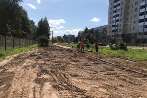 На ул. Пескарёва наконец появится тротуар (ФОТО)