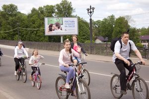 В Великих Луках прошёл Всероссийский велопарад (ФОТО)