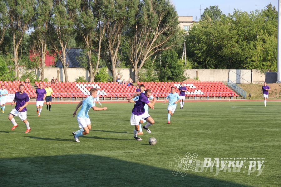 Матч «Великолукский район» — «Экспресс» в рамках Чемпионата Псковской области по футболу