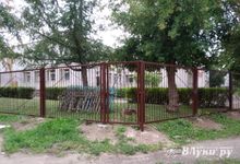 В детском саду № 1 появился новый забор (ФОТО)