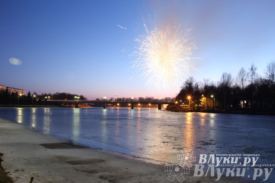 День защитника отечества в Великих Луках отметили памятным митингом и салютом