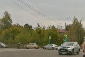 На проспекте Ленина произошло ДТП (ФОТО)