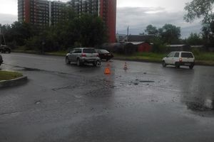 В Великих Луках произошло ДТП (ФОТО)