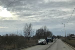 На улице Гражданской после ДТП затруднено движение (ФОТО)