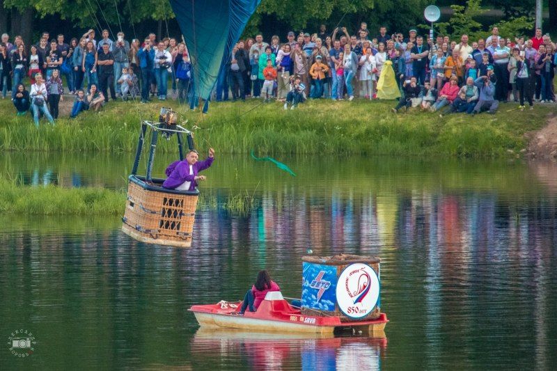 Аэронавты в Великих Луках приняли участие в соревновании «кей-граб» (ФОТО)