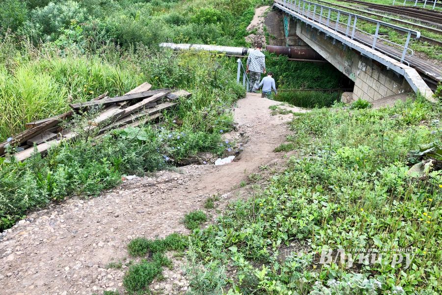 Великолучанка собралась жаловаться Путину на опасный Лазавицкий переезд (ФОТО)