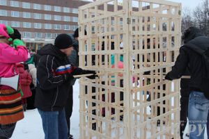 В Великих Луках встретили Масленицу