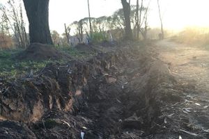 В Великих Луках на о. Дятлинка продолжаются ремонтные работы (фото)