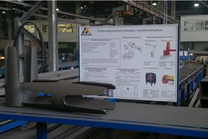 Сотрудники транспортного комитета оценили качество производства металлических изделий для путепровода в Великих Луках (ФОТО)