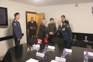 25 лет дружбы между пожарными Пскова и Нойса (фото)