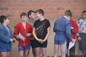 состоялось Открытое первенство города Великие Луки по борьбе самбо