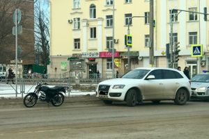 ДТП с участием мотоциклиста и «легковушки» (ФОТО)