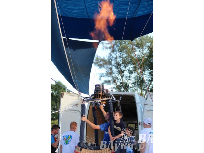 Воздухоплавание: полет 12 июня, вечер